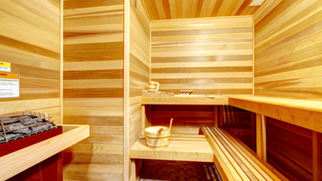 Sauna Kabel unsichtbar verlegt
