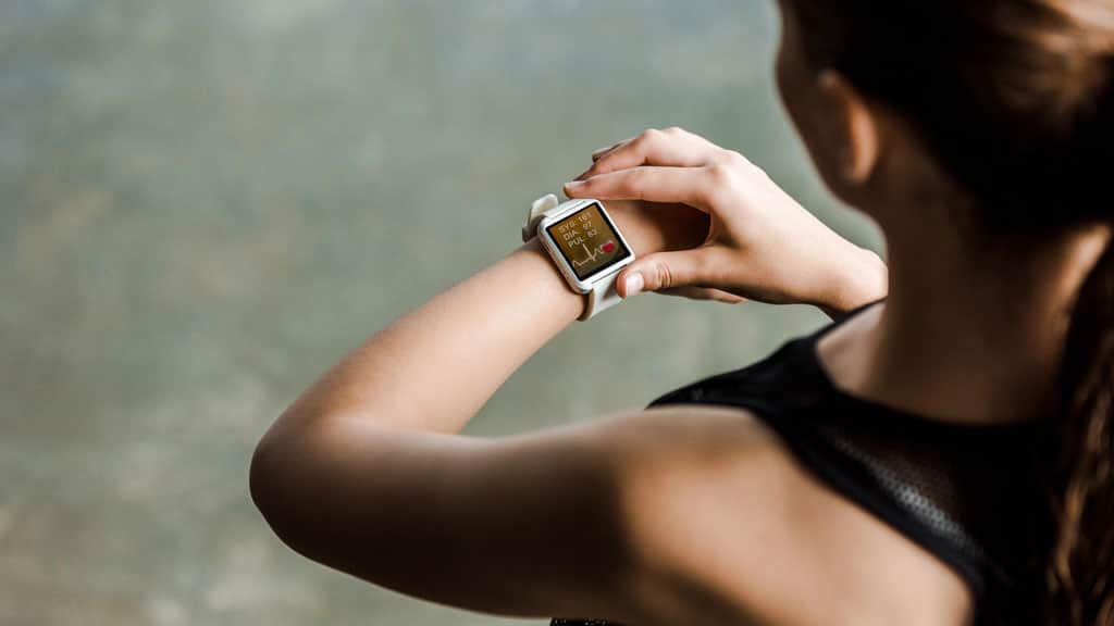 Smartwatch in der Sauna