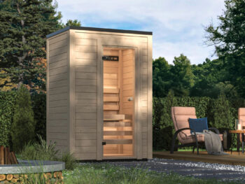 Fjordholz Mini Saunahaus Modell Timo 40