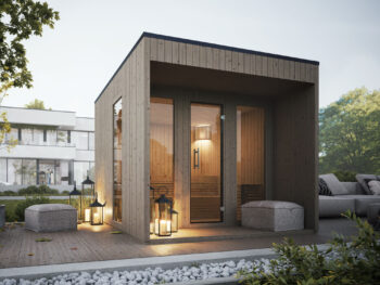 Fjordholz Design Saunahaus Modell Jule